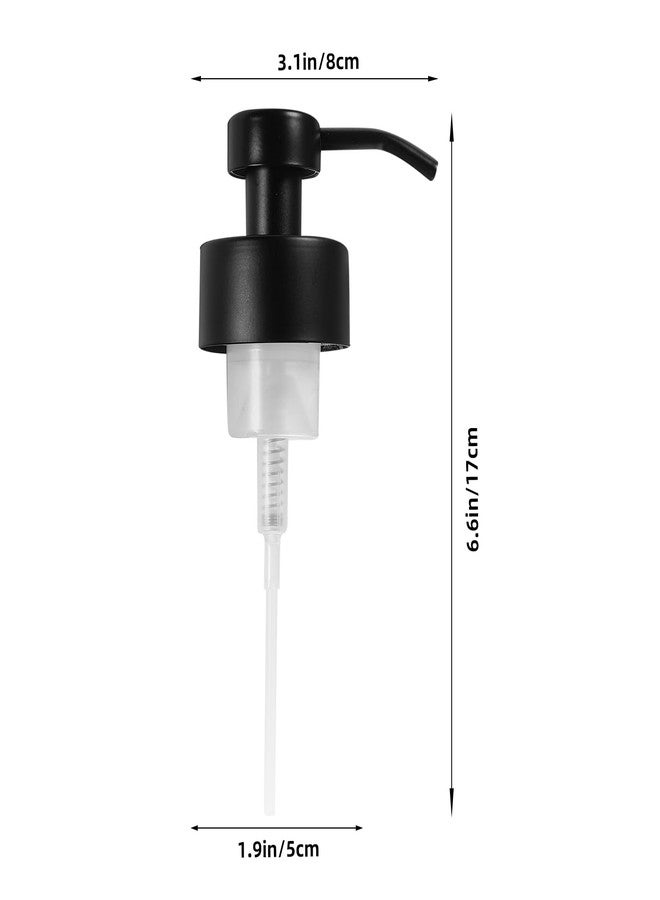 JECOMPRIS 2pcs Foam Soap Dispenser Shampoo Bottle Pump Head Lotion Dispenser Pump Bottle Dispenser s Dish Soap Dispenser Oils Lotion Liquid Black Stainless Steel - Image 2